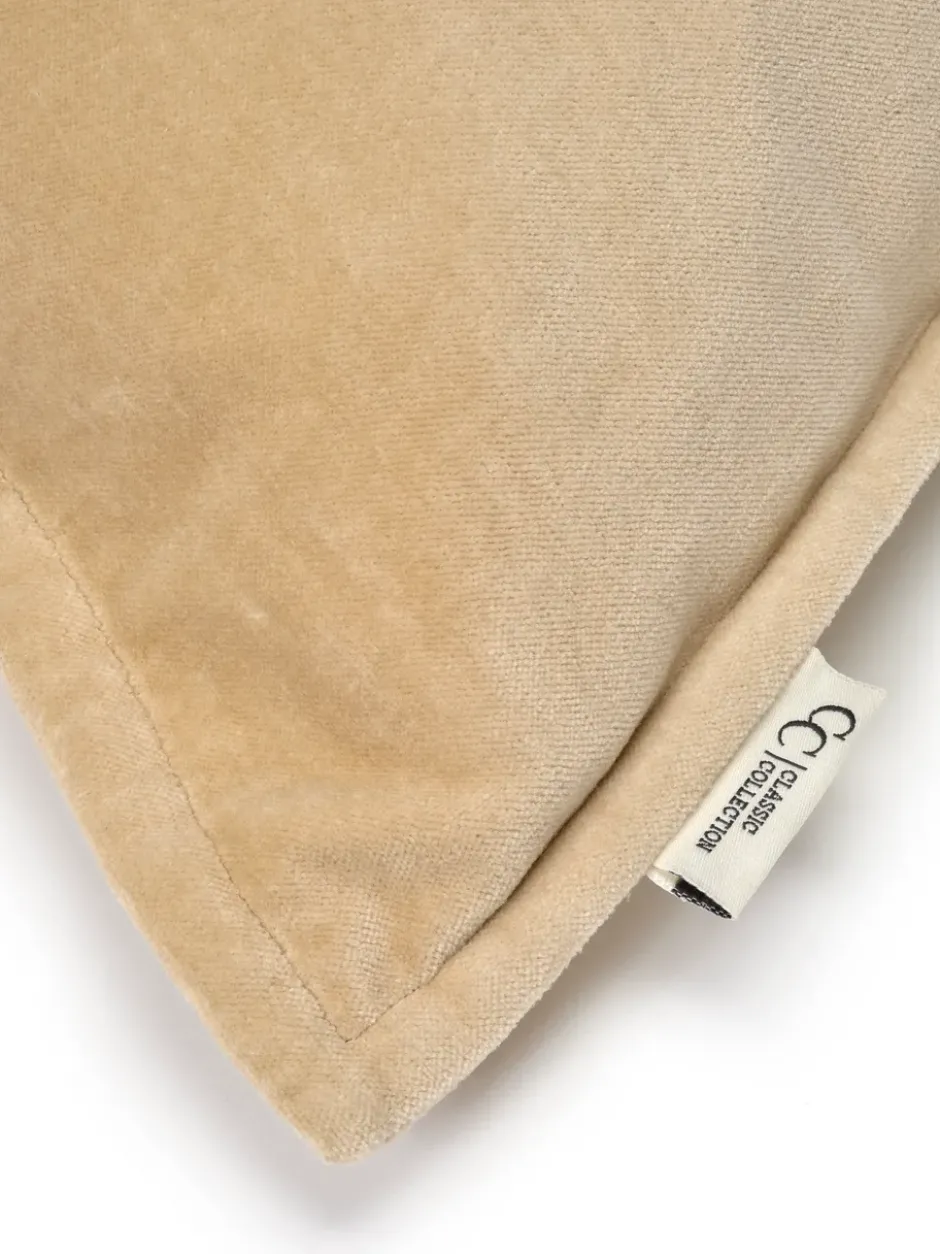 Classic Velvet kuddfodral 50x50 cm, Sand