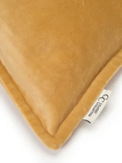 Classic Velvet kuddfodral 50x50 cm, Yellow