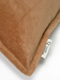 Classic Velvet kuddfodral 50x50 cm, Brown