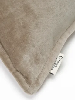 Classic Velvet kuddfodral 50x50 cm, Beige
