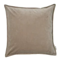 Classic Velvet kuddfodral 50x50 cm, Beige