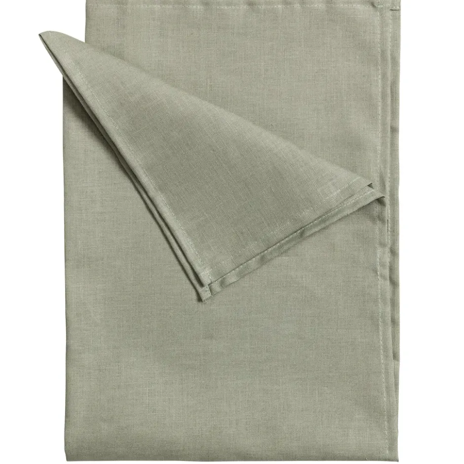 Clean kökshandduk i linne 47x70 cm 2-pack, dusty green