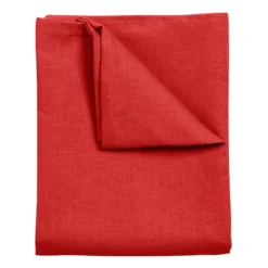 Clean linneduk 145x250 cm, Red