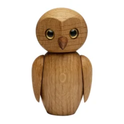 Clever uggla dekoration 10 cm, Ek