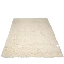 Cloudy ullmatta 170x230 cm, Naturvit