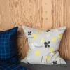 Clover kuddfodral 48x48 cm, Yellow
