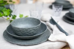 Club skål Ø16,2 cm 4-pack biocirkulär termoplast, Nature ash grey