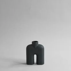Cobra Tall Mini vas 18x23 cm, Svart