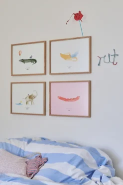 Coco the Crocodile poster, 30x40 cm