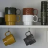 Coffee & More kaffemugg 2-pack, Vit