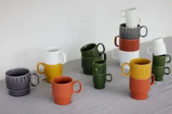 Coffee & More temugg 2-pack, Grön