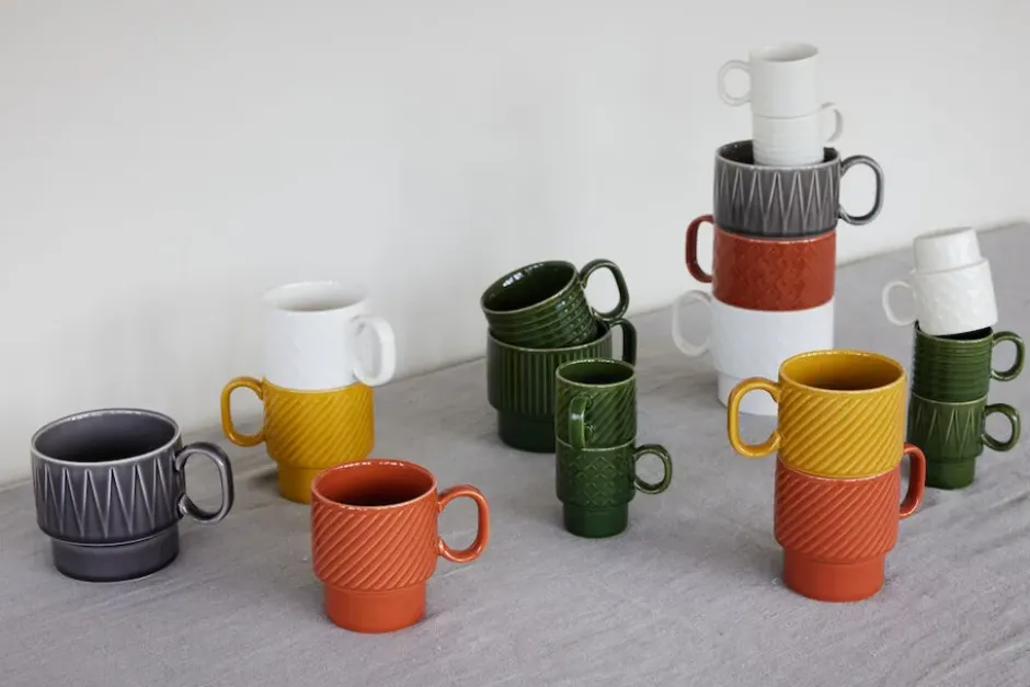 Coffee & More temugg 2-pack, Grön