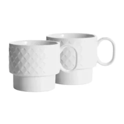 Coffee & More temugg 2-pack, Vit