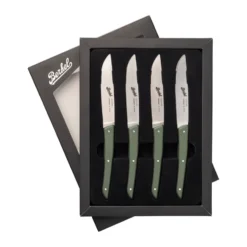 Color köttkniv 4-pack 11 cm, Olive Green