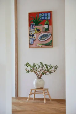 Composition with Fish poster, 70x100 cm