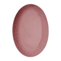 Confetti ovalt fat, Bordeaux, 25,5x36 cm