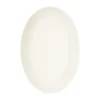 Confetti ovalt fat, Vanilla, 25,5x36 cm