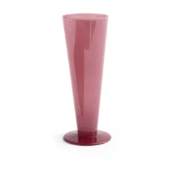 Conical vas, Rose-dark red, medium