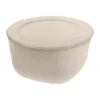 Connect skål/bunke med lock 4 L biocirk termoplast, Nature desert sand