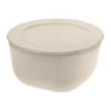 Connect skål/bunke med lock 2 L biocirk termoplast, Nature desert sand