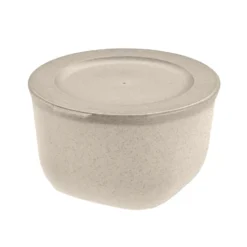 Connect skål med lock 1 L biocirkulär termoplast, Nature desert sand