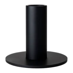 Cooee ljusstake low 7 cm, Black