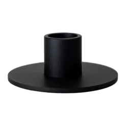 Cooee ljusstake low 3 cm, Black