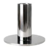 Cooee ljusstake low 7 cm, Stainless steel