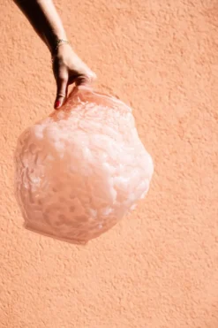 Corallo vas M 26x28x27 cm, Rosa