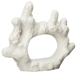 Coral servettring, Vit