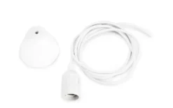 Cord takupphänge 25 cm, Vit