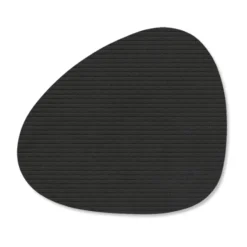 Corduroy glasunderlägg curve, Black ink