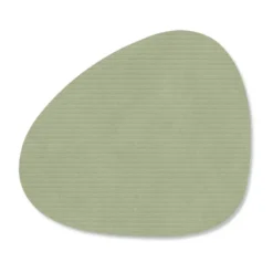 Corduroy glasunderlägg curve, Olive Green