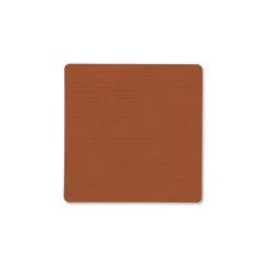 Corduroy glasunderlägg square, Rust