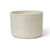 Corduroy kruka Ø20x15 cm, Off white