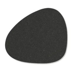 Core glasunderlägg curve, Flecked anthracite