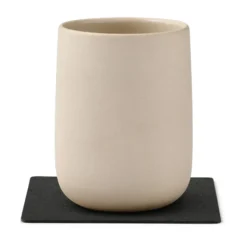 Core glasunderlägg square, Flecked anthracite