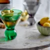 Corliss cocktail glas 4-pack, Grön