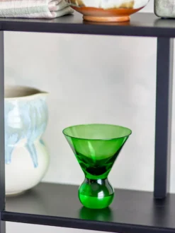 Corliss cocktail glas 4-pack, Grön
