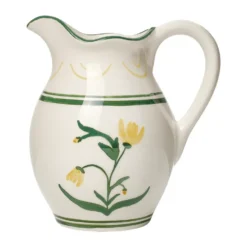 Cottage Flower kanna, Yellow, 20x10 cm