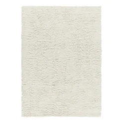Cozy ullmatta naturvit, 170x240 cm