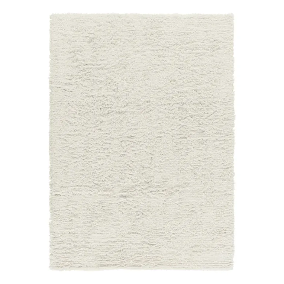 Cozy ullmatta naturvit, 170x240 cm