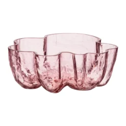 Crackle skål 10,5 cm, Rosa