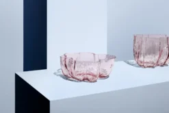Crackle skål 10,5 cm, Rosa