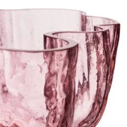 Crackle skål 10,5 cm, Rosa