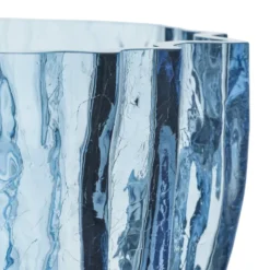 Crackle vas 17,5 cm, Cirkulärt glas