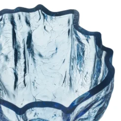 Crackle vas 17,5 cm, Cirkulärt glas