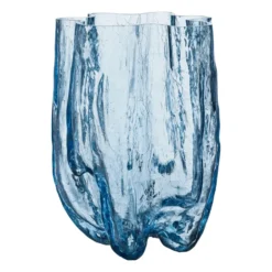 Crackle vas 37 cm, Cirkulärt glas