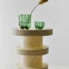 Crackle vase 12,1 cm, Mörkgrön