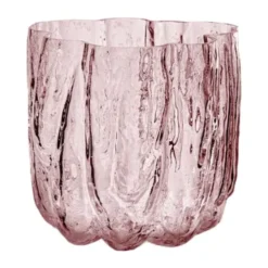 Crackle vase 12,1 cm, Rosa